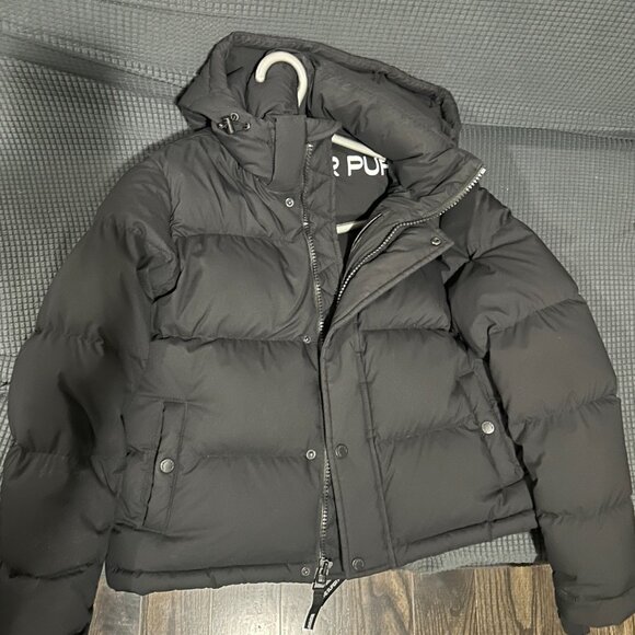 Aritzia Super Puff Shorty Jacket Black XXS – Excellent Condition - Picture 9 of 9